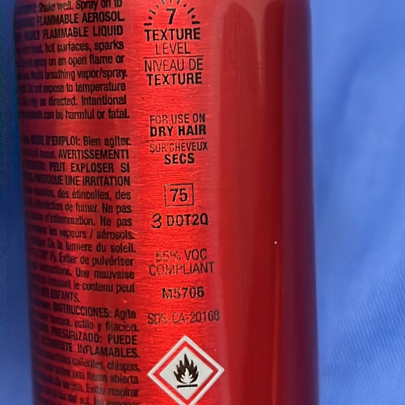 Sexy Hair BIG FUN RAISER volumizing dry texture & holding spray travel size NEW - Picture 5 of 6